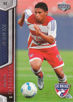 Ramon Nunez FC Dallas UD MLS 2007 #42